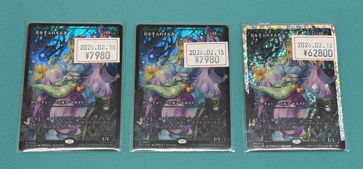 ✨🌸価格調整しました🌸✨ 🌸《花を手入れする者》 ショーケース