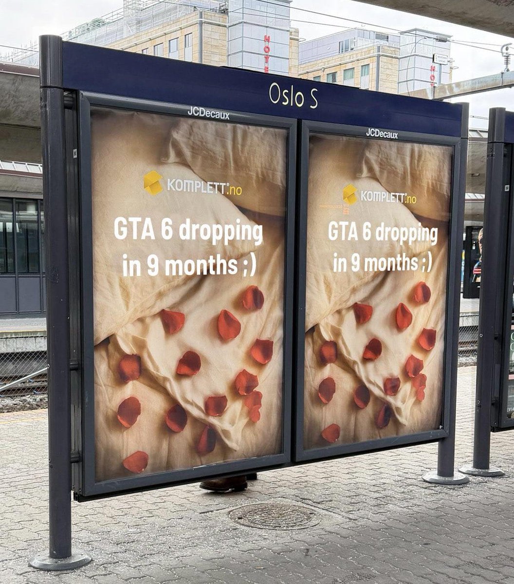 « GTA VI sort dans 9 mois » : en Norvège, le site e-commerce de jeux vidéo Komplett a lancé une campagne de pub annonçant qu’il offrira GTA VI si vous accouchez le jour de la sortie du jeu !

À chacun sa stratégie de "réarmement démographique" 😅