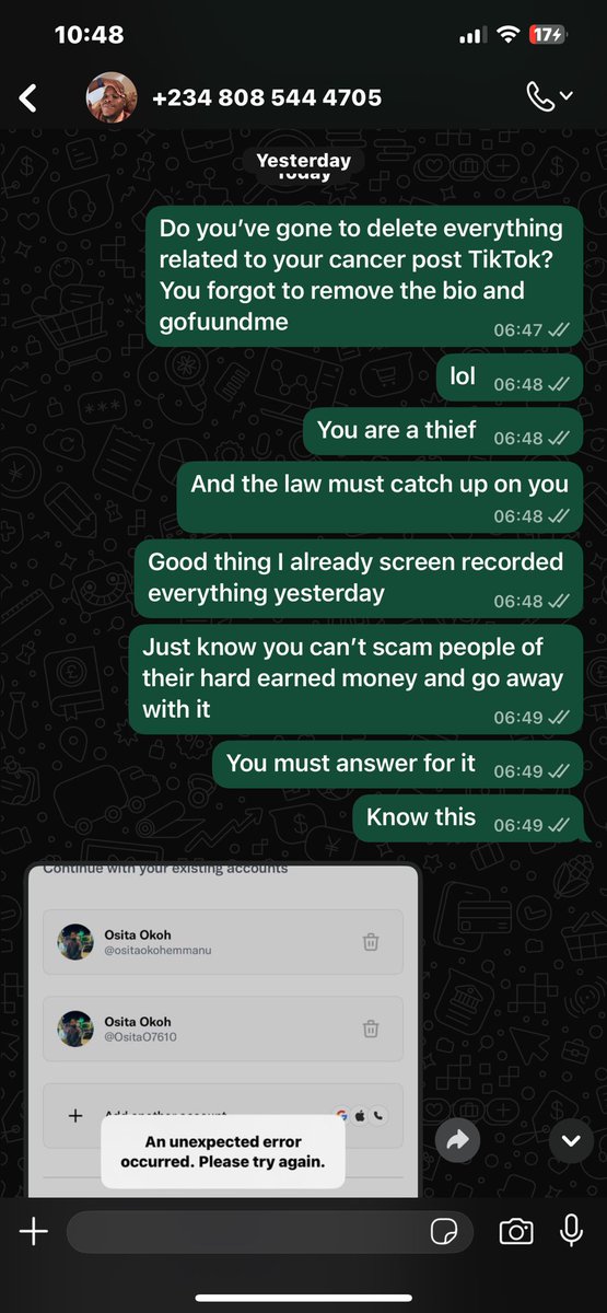 ib_Ailen's tweet photo. You guys I’m shivering 
This boy just sent me a video admitting that he scammed and defrauded us
How can a person be this wicked and heartless??
Jesus 
@the_beardedsina sir please the police needs to get involved immediately since we already have his location 
He must be arrested immediately and made to pay for all of this 

The idiot made a video in the dark apologizing 
God must help me send him that cancer o 
He would not go Scot free