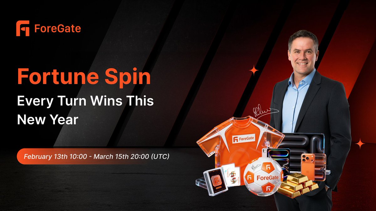 fore_gate's tweet image. 🎉Ring in the New Year with guaranteed wins on ForeGate! 

Join the lead with Michael Owen, 2001 Ballon d'Or Winner and ForeGate Global Ambassador.🏆

Fortune Spin is LIVE🔥

🎁Earn prizes: 
• Apple Device Trio (iMac + iPad + iPhone 17 Pro);
• 10g Gold Bar
• ForeGate Gift Set