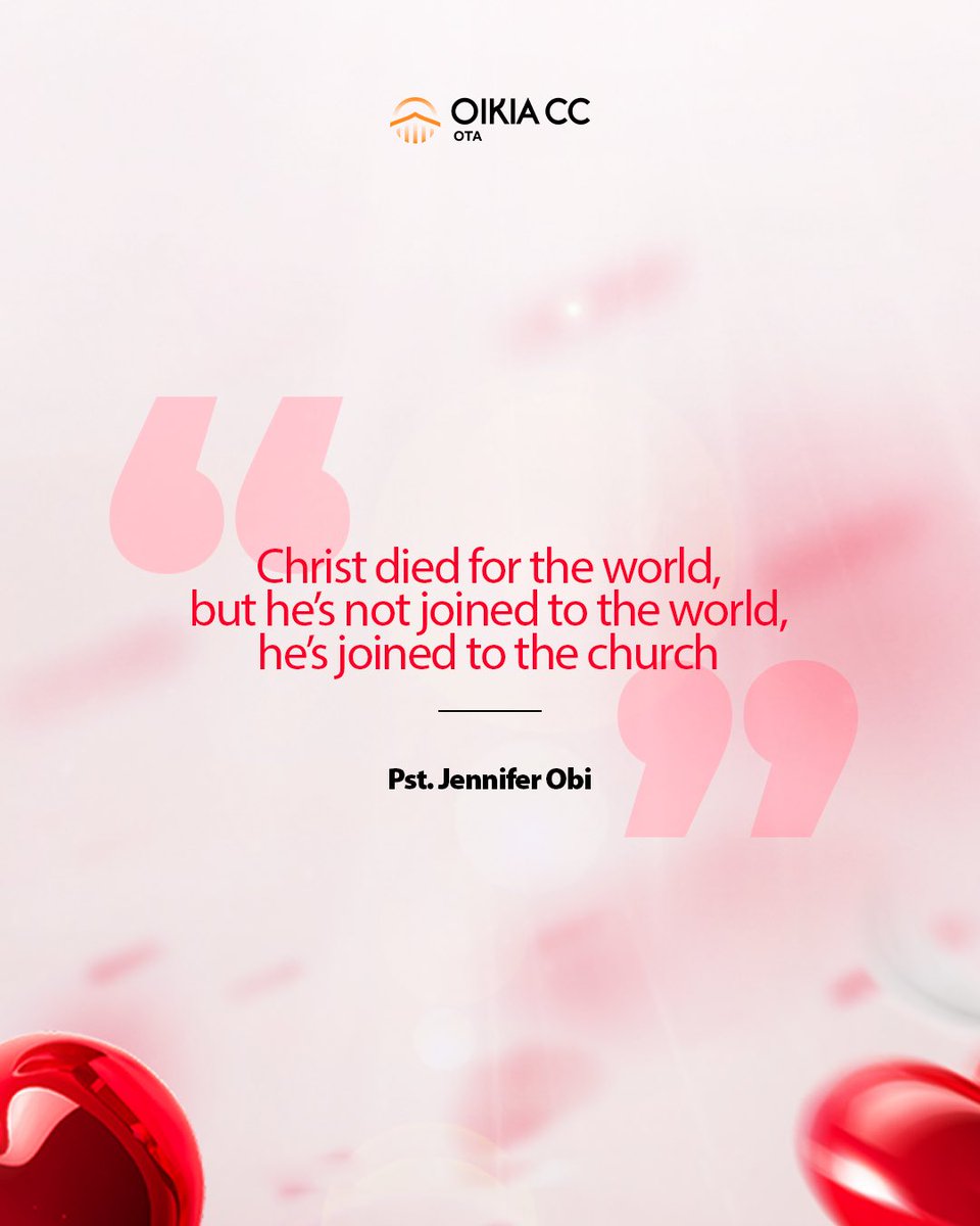 OikiaccOta's tweet image. Salvation is for all, but intimacy belongs to those joined to Him.

#myoikia #oikiaccota #sermonnote