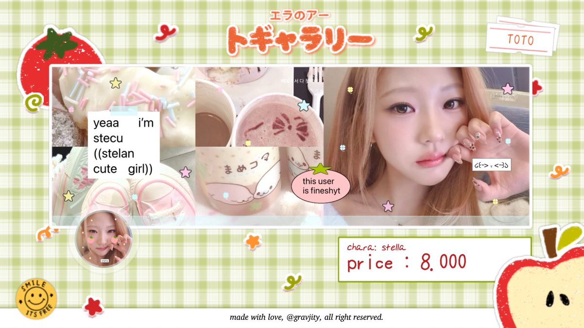 gravjity's tweet image. sebuah retweet sangat berarti ㄱ^ㅅ^ㄴ !

haing! ella datang lagi membawa sekumpulan layout ready stock dari berbagai katalogku😋 ada chara bg &amp;amp; gg! harganya 8.000/each! 💌 bisa langsung take ke dm/teleku ya! met jajan🤓🖖🍀 

t. #zonauang #zonaba