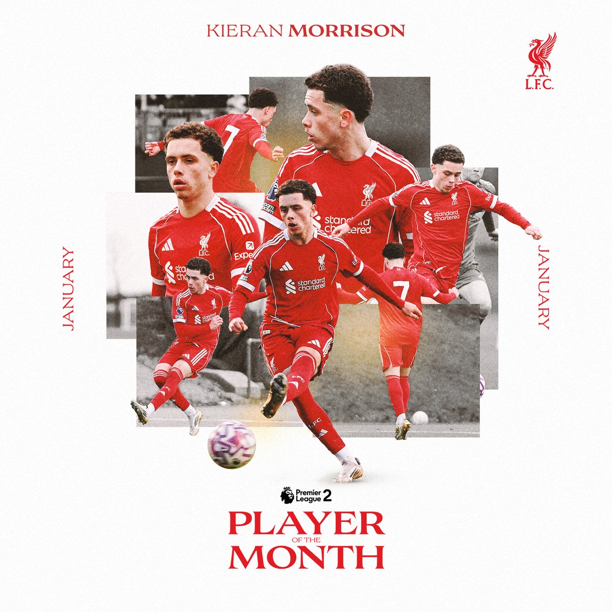 Kieran Morrison has been named Premier League 2 Player of the Month for January 👏

lfc.tv/3Mwo52F