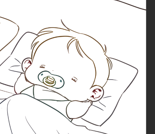 연휴시작이네요~! 연휴 동안 푹 쉬시고 몸도 마음도 풍족한 설 보내시길 바랍니다ㅎㅎ
요즘 좀 뜸했죠.. 이런저런 작업을 하고 있는데 얼른 보여드리고 싶네요... 외전도 곧!! 보여드릴수 있도록할게요.. 원고 중 베이비라도 두고가요👶