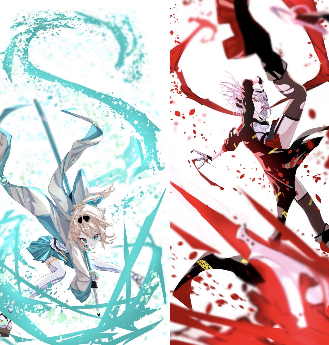風真いろは ,風真いろは(通常) 「#私はこういう絵を描いています PART2です! こういうのも描きます!!」|タツナ@skeb募集中のイラスト