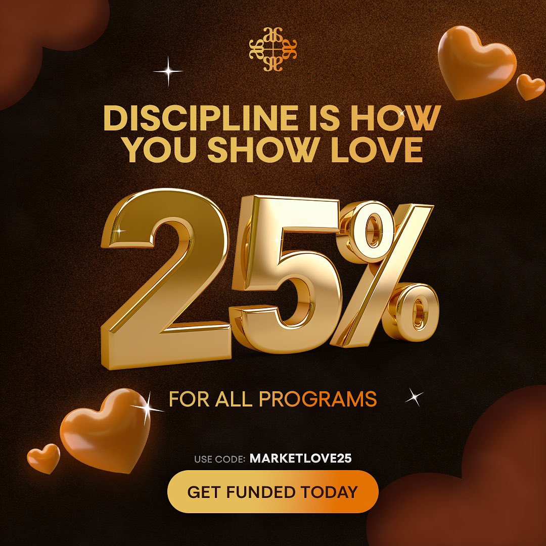 Turn discipline into funding, 25% off all programs, use MARKETLOVE25, start today.

Sign up now 👉🏻 audacity.capital/?gc_id=2300715…