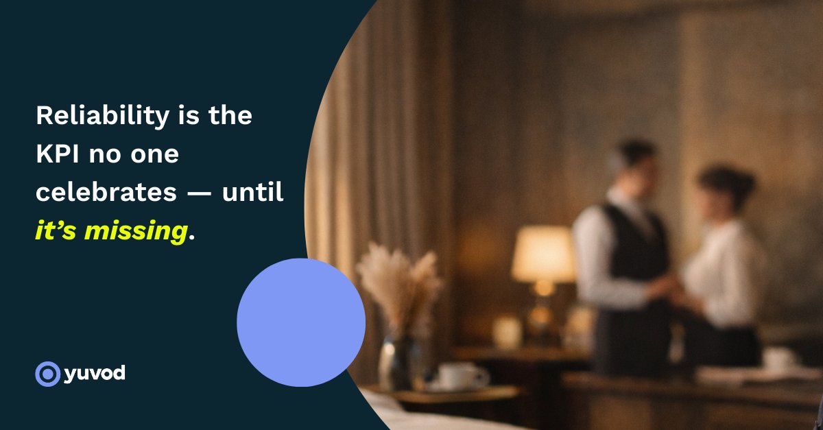 yuvod's tweet image. Beyond the tech, hotels expect this from partners:
Not perfection. Reliable support.
• Clear responses
• Operational understanding
• Ownership
• Practical solutions
Partnership isn’t proven at onboarding.
It’s proven when the unexpected happens.
#HospitalityPartners #HotelTV