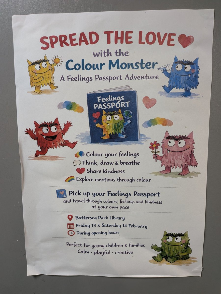 Battersea Park Library tweet media