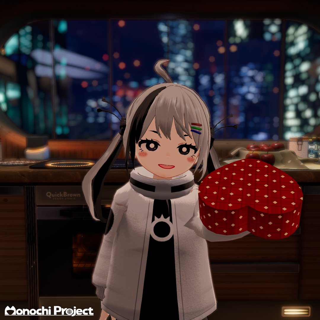 💝 Happy Valentine 💝 「さあ、これを受け取るっち……！」 #MonochiProject
