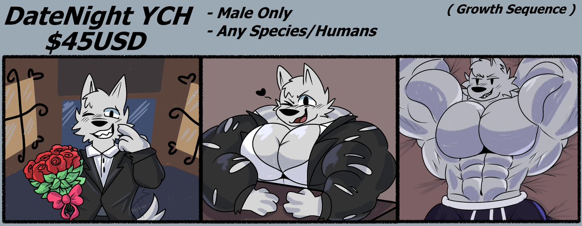 Date Night YCH !!
$45USD

dm me here or at t.me/Atbuhhh if interested or have any questions  !