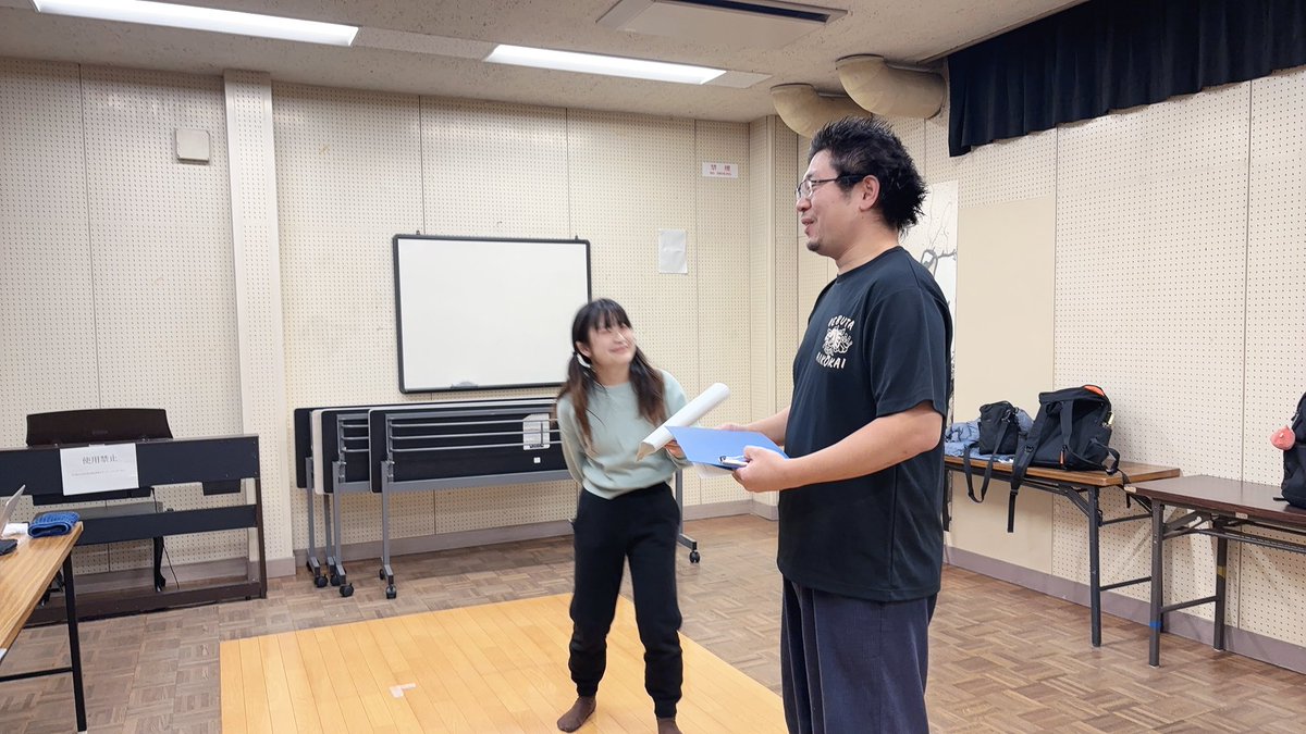 【わくわくミニシアター演目公開！】

2/23(月・祝)に八王子のいちょうホールで行われる「ぱちぱちのえんげきひろば」内の企画「わくわくミニシアター」にて、『ないたあかおに』『おおきなかぶ』を上演します！

事前WSへ参加することで、出演者になれるかも⁉️

◎詳細は⤵︎
hachiojibunka.or.jp/play/net88/eve…