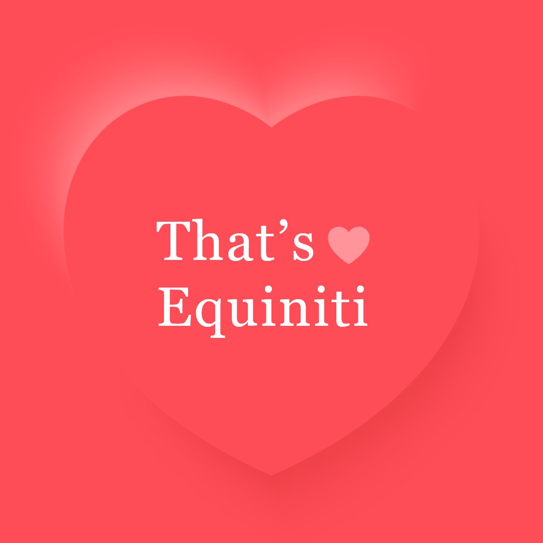 This Valentine’s Day, we’re celebrating trusted relationships. ❣️

Because that’s Equiniti.

It’s the care behind every interaction.
It’s the expertise that simplifies complexity.
It’s the dedication to helping our clients build stronger connections with their customers,