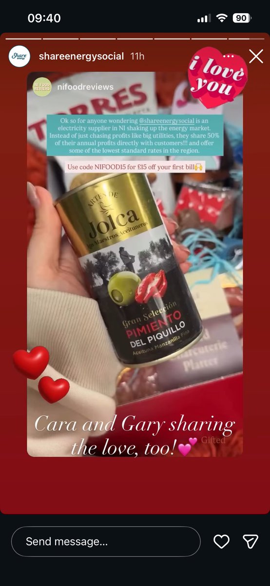 Delighted to help Share Energy maximise the impact of their ‘Share the Love’ Valentine’s campaign . Get in touch if your company wants a bespoke gift to make a big impression!