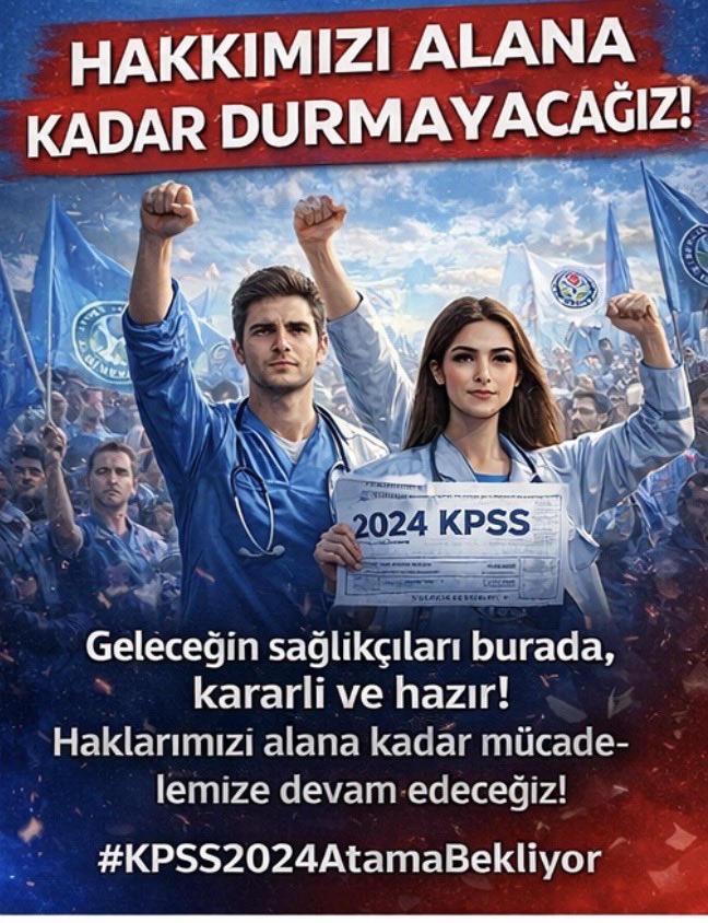 Nobettime's tweet photo. Sağlık hizmetlerinin sürdürülebilirliği için planlı istihdam politikaları şarttır. Atama bekleyen sağlıkçıların sisteme kazandırılması herkesin yararınadır.
İkinci alım geciktirilmemeli.
#KPSS2024AtamaBekliyor https://t.co/iynLyP7Ilv