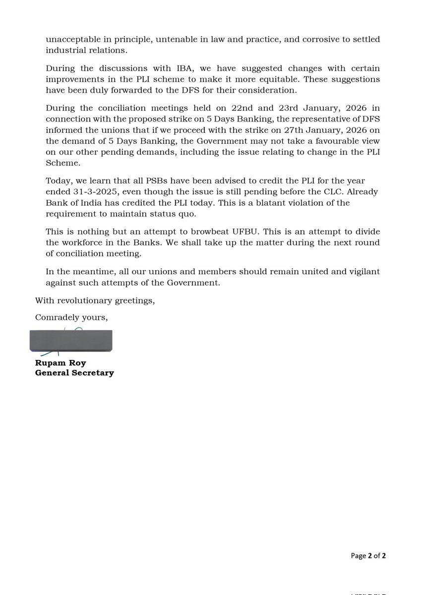 All India Bank Officers' Confederation (AIBOC) tweet media