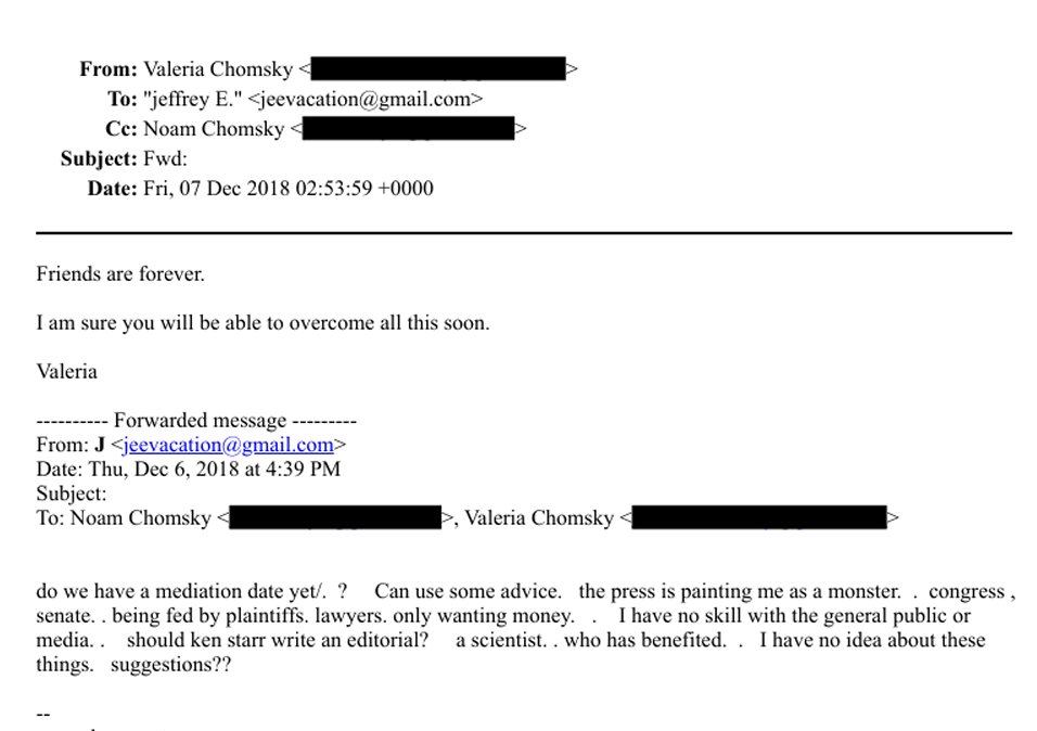 Noam Chomsky....figures. lol Friends are forever.

The Chomsky Files, when?