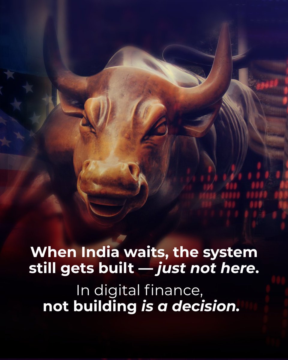 The point is simple: waiting does not pause the evolution of digital finance.

When domestic institutions hesitate, adoption, capital, and innovation don’t disappear — they flow to global platforms and jurisdictions that provide clearer rules and build infrastructure early. The