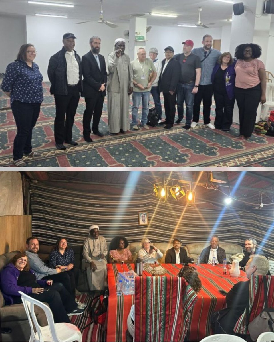 In Rahat, with Sheikh Hassan Abu Alian and guests from Philadelphia, we reflected on how our sacred texts confront human weakness and place limits on power.

As our American partners approach 250 years of independence, we reflected from our own regional reality. Freedom survives