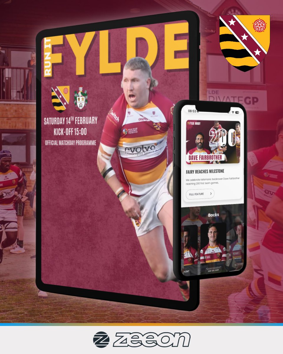 Fylde Rugby tweet media