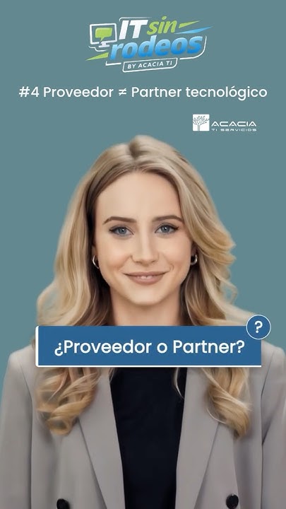 🎬 ¡Viernes de IT sin rodeos!⁣
⁣
Hoy a las 10:00 estrenamos el episodio 4:⁣
“𝙋𝙖𝙧𝙩𝙣𝙚𝙧 𝙣𝙤 𝙚𝙨 𝙡𝙤 𝙢𝙞𝙨𝙢𝙤 𝙦𝙪𝙚 𝙥𝙧𝙤𝙫𝙚𝙚𝙙𝙤𝙧”⁣ 

Nos vemos en #YouTube 👇⁣
🔗 ⁣zurl.co/yhtkC 
⁣
¡Suscríbete y no te pierdas los próximos!
#consultoriaIT #AcaciaTI