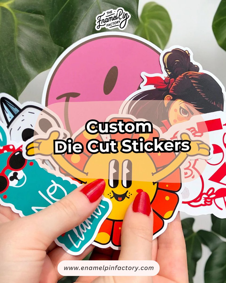 PinFactory's tweet image. ✨ Product Spotlight: Custom Die-Cut Stickers ✨

Make your designs pop with high-quality vinyl stickers – available in gloss, matte, and eco-friendly paper! 🌿

#CustomStickers #VinylStickers #StickerLove #EcoFriendlyMerch #CustomMerch #SmallBusiness #CustomEcoStickers