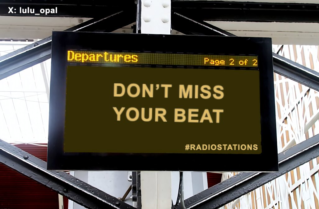 Today’s poster for #radiostations #oneminutebriefs <a href="/OneMinuteBriefs/">One Minute Briefs ⏱️</a> #ombles #ombtns