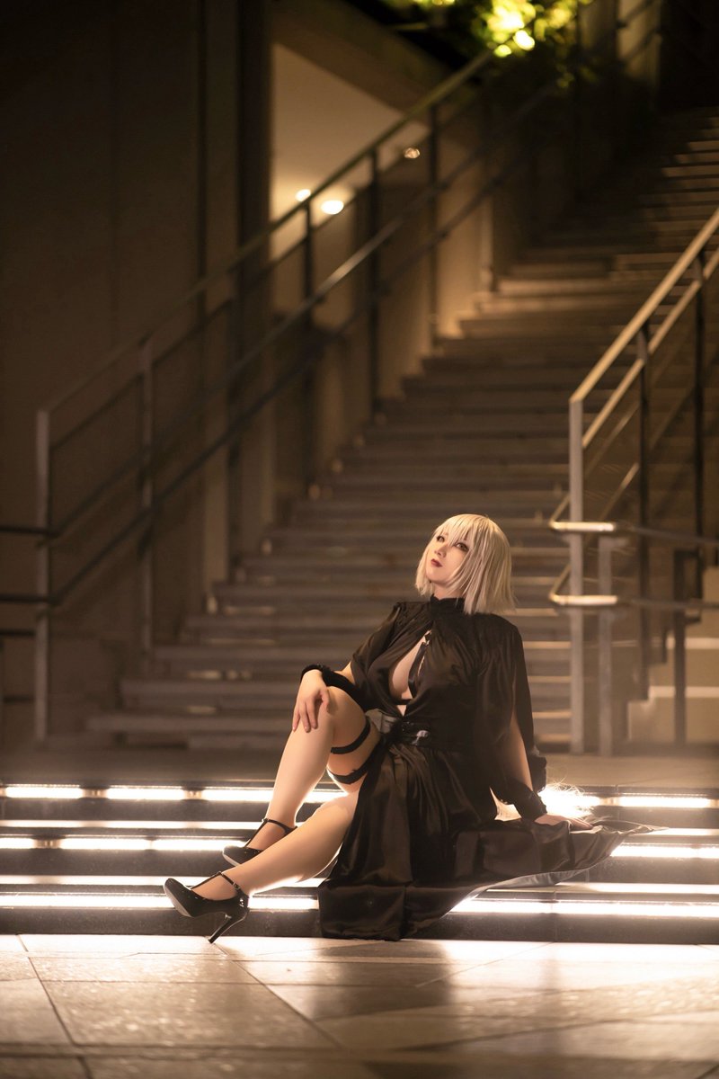 Fate/Grand Order  
ジャンヌ・ダルク  オルタ　　　　　　　　　　　
概念礼装　＋喝采の焔 ＋

photo <a href="/karoto_sky/">カトー多忙📷🏕️🏌️🏂🍶</a> 
#cosplay  #リヒコ写真館