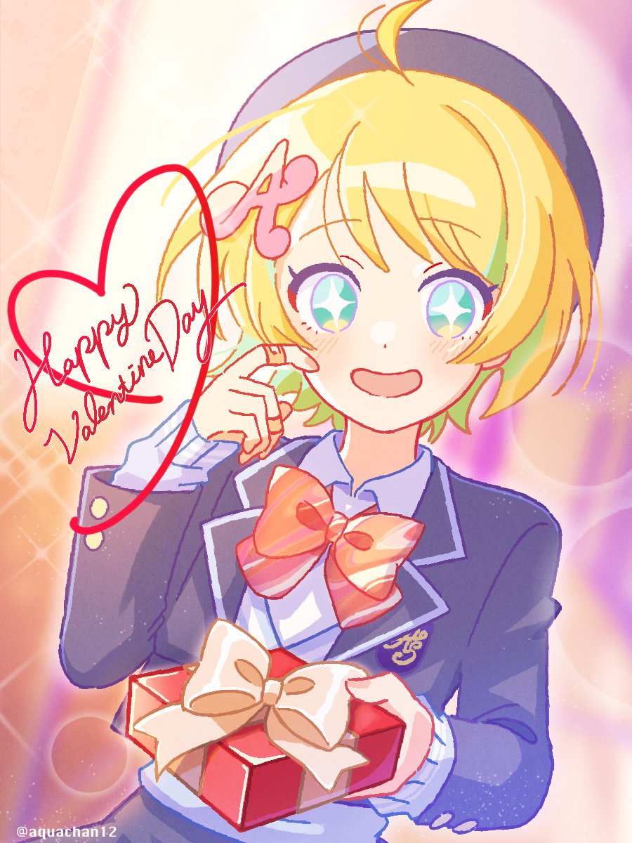 💝Happy Valentine’s Day💝
いつも応援してくれるみんなのために…
手作りチョコをお届け！✨
「いつもありがとう」の気持ち、
ちゃんと受け取ってくれマスか...？🍫💦

 #バレンタイン #バレンタインデー
