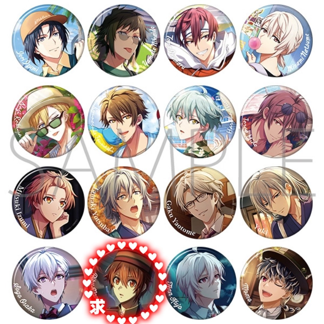 RT @04Bbokarix_Yeon: 【交換】アイドリッシュセブン アイナナ キャラ