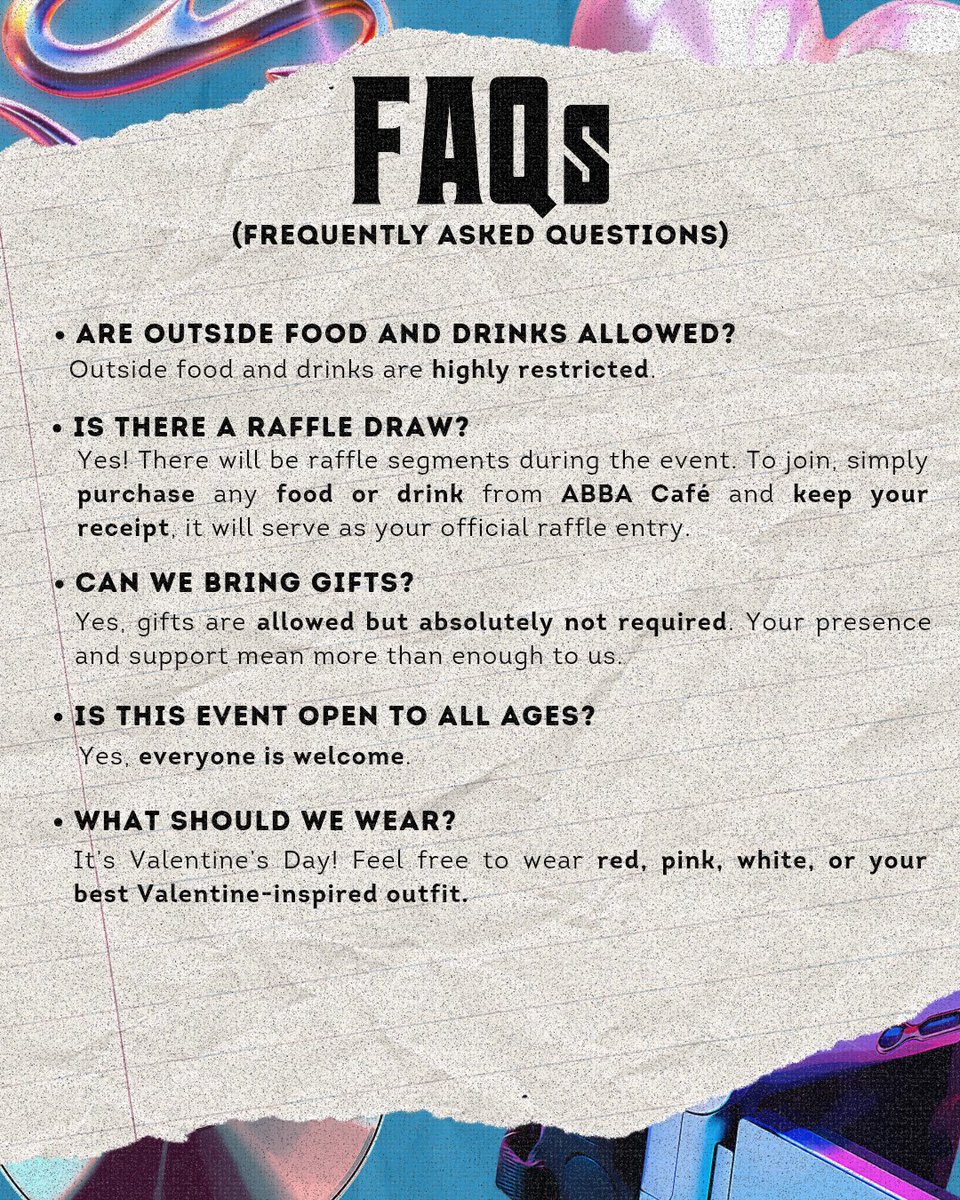 azter_ph's tweet image. “AZTER: You and I Valentines Showcase” is just one sleep away before d-day!

We just have a few reminders to keep in mind during the event. We can’t wait to see you guys there tomorrow! 

#AZTER #AZTERValentinesShowcase #AZTERYouAndI #PpopRise