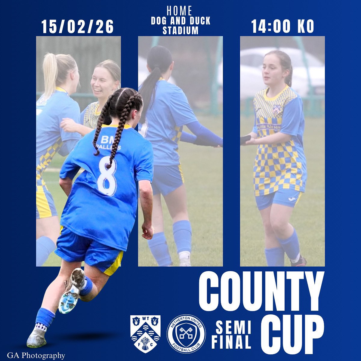 Coming up this weekend:

The men’s first team are at home looking to continue their push for a playoff spot 💪

The ladies are at the Dog &amp; Duck on Sunday, looking to book their place in the county cup final! 🏆

Men’s first team:
🆚 <a href="/Rugbyboroughfc/">Rugby Borough FC</a> 
📅 Saturday 14th February