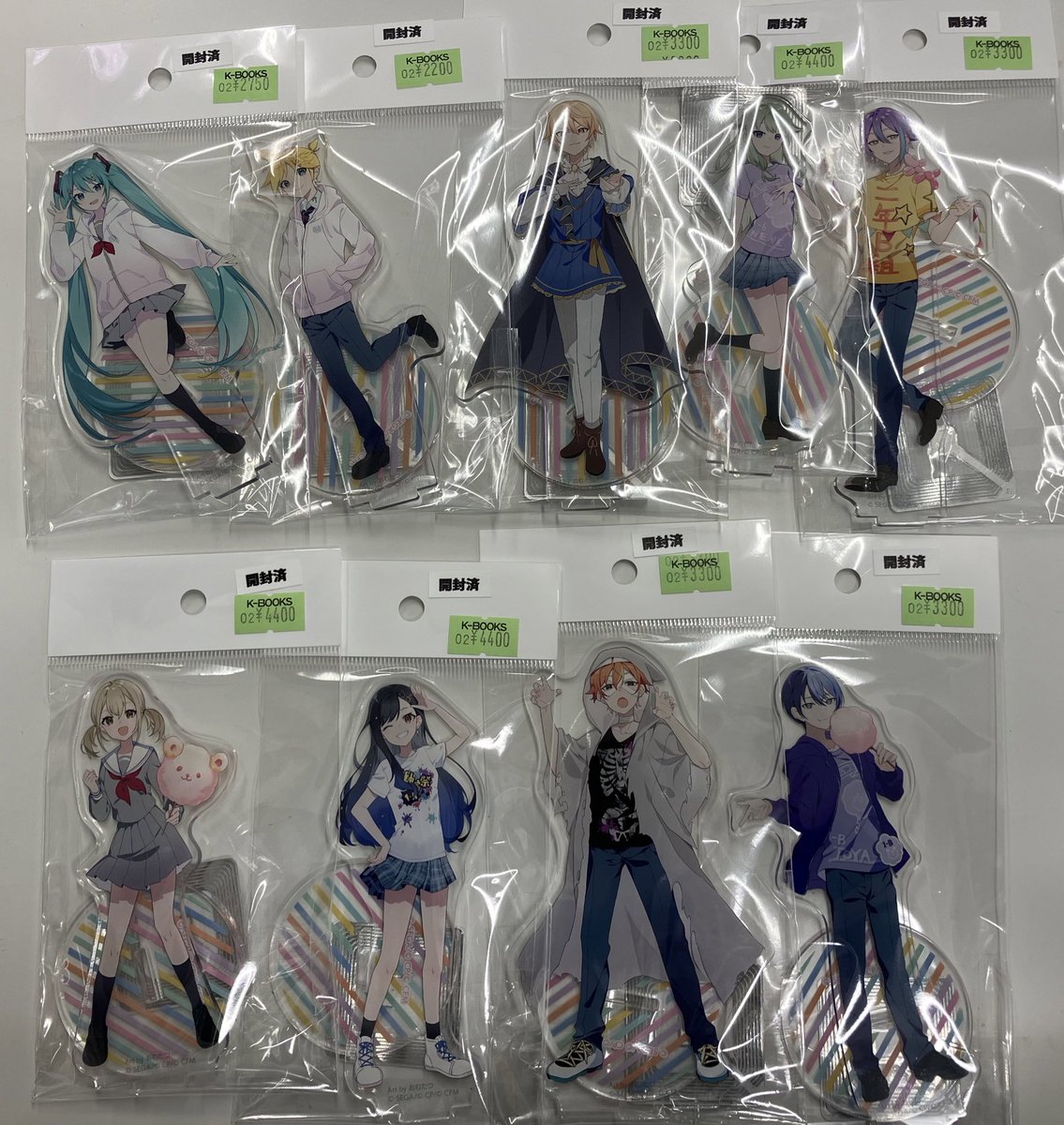 入荷情報】 プロジェクトセカイ 神山高校文化祭 アクリルスタンド