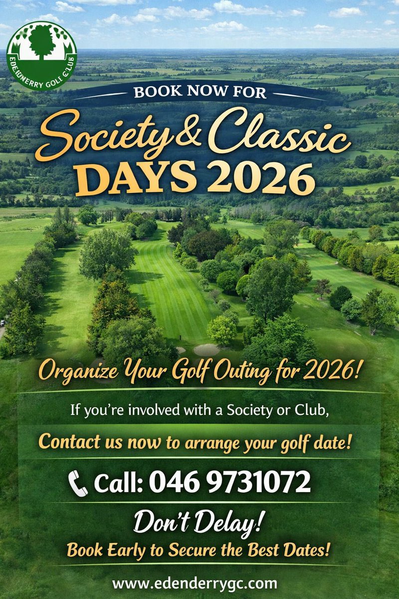 Edenderry Golf Club tweet media