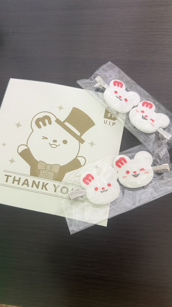 届いた‼️‼️ ヘアクリップ🐻ྀིかわちい #ミクチャでGET