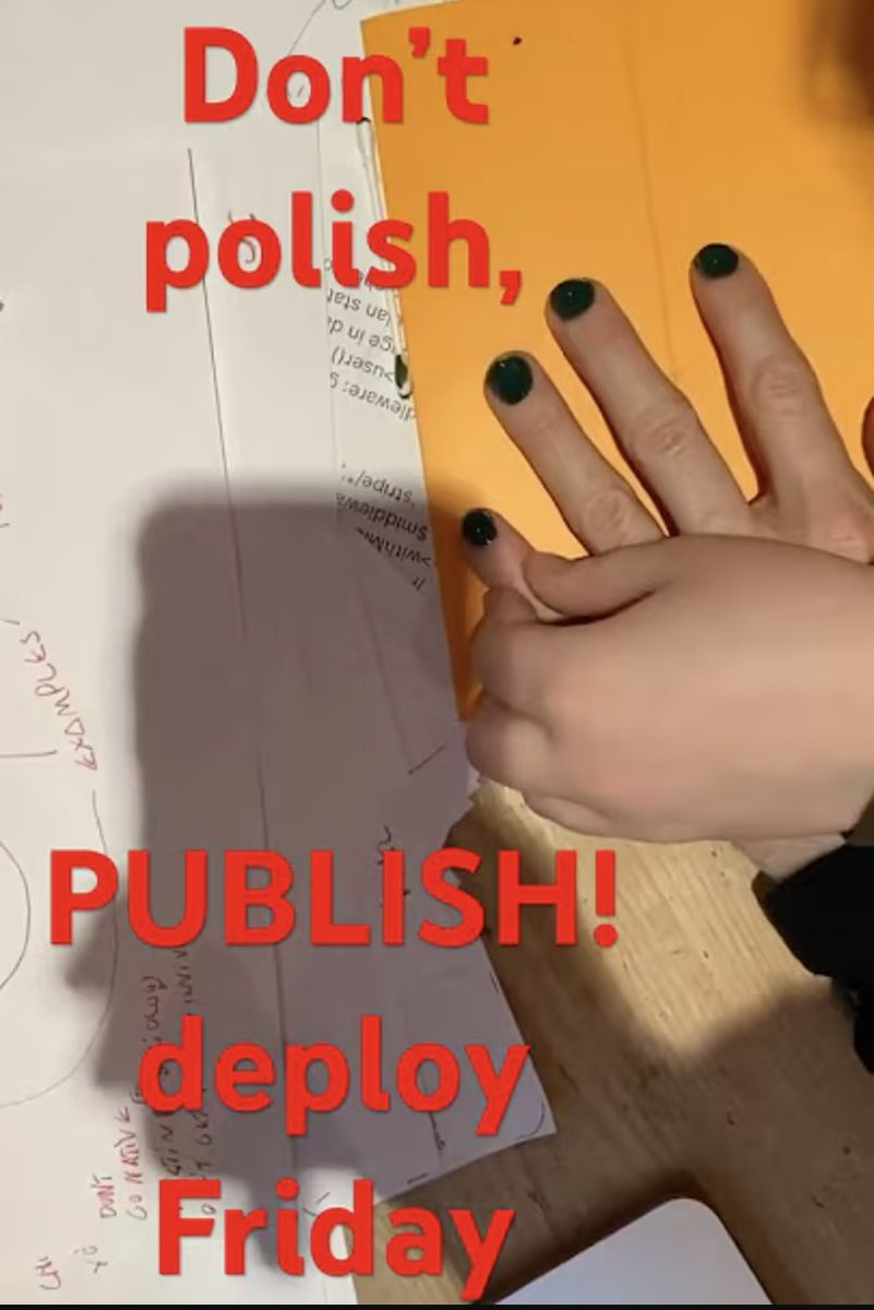 OlaHolstVea's tweet image. Deploy Friday! Should we #deploy? Don't polish, PUBLISH, #deployFriday Also first time using @Ghost for our Family #SaaS #buildingInPublic  youtu.be/ehMgF2MEYcM?si… via @YouTube