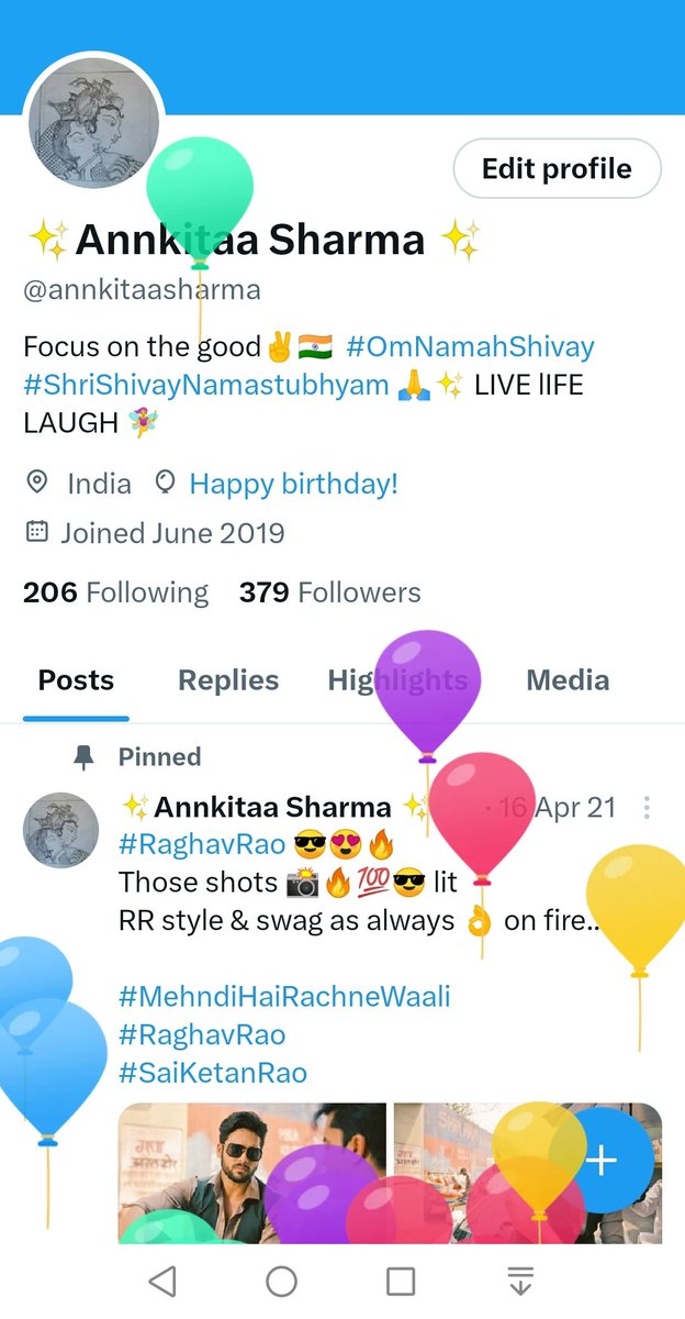 Thank you so much twitter for wishing me Happy birthday 🤗🎂❤️