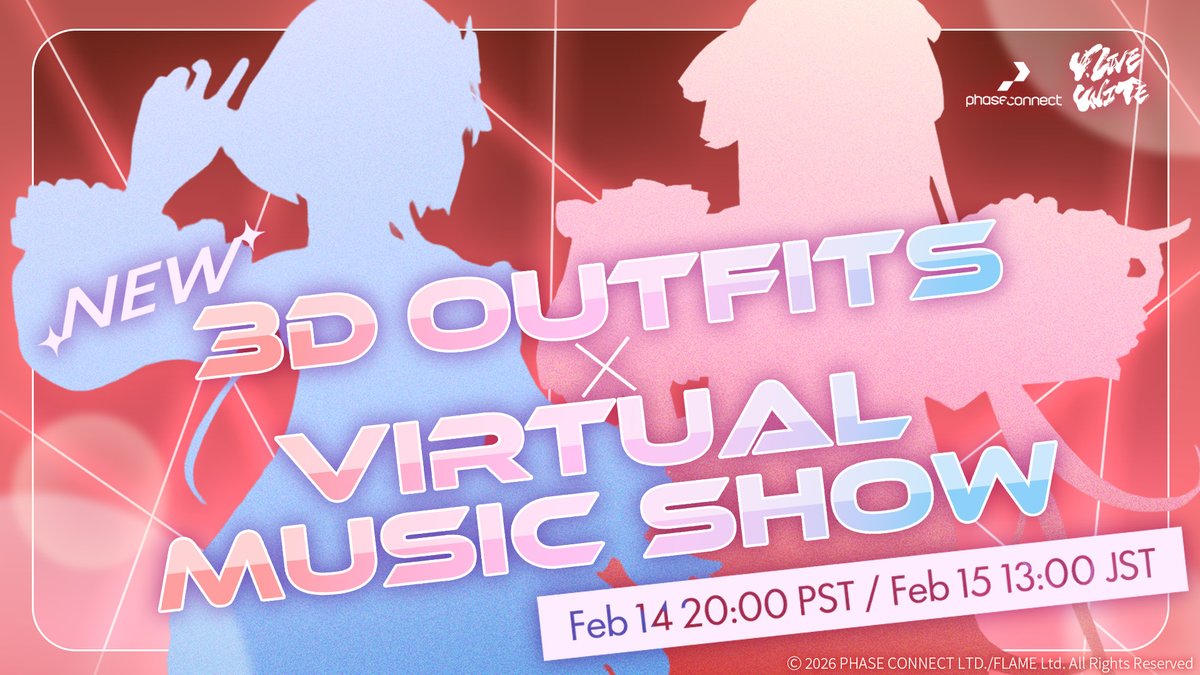 It’s finally happening tomorrow!
We hope you’ll enjoy the show!

ついに明日！ 
楽しみにしてね！
February 14, 20:00 PST / February 15, 13:00  JST

URL：youtube.com/watch?v=s4lmtM…

<a href="/rinkouashelia/">Lia ⚡️🪼 Phase Connect</a>
<a href="/RunieRuse/">Runie Ruse 📜🖋 Phase Connect</a>
#PhaseConnect #VLIVEUNITE