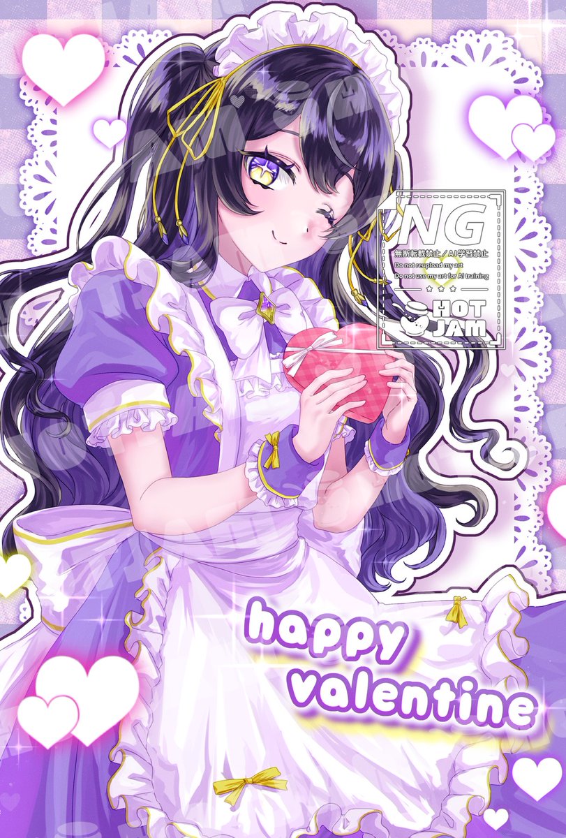 ୨୧┈┈┈┈┈┈┈┈┈┈┈┈┈┈୨୧
┊　　　　　　　　　　　　　　 ┊
┊     Happy Valentine's Day!🍫    ┊
┊　　　　　　　　　　　　　　 ┊
୨୧┈┈┈┈┈┈┈┈┈┈┈┈┈┈୨୧

Illustrator:1galMILK様(<a href="/1galMILK/">1gal MILK🥛</a> )

 #1枚絵公開