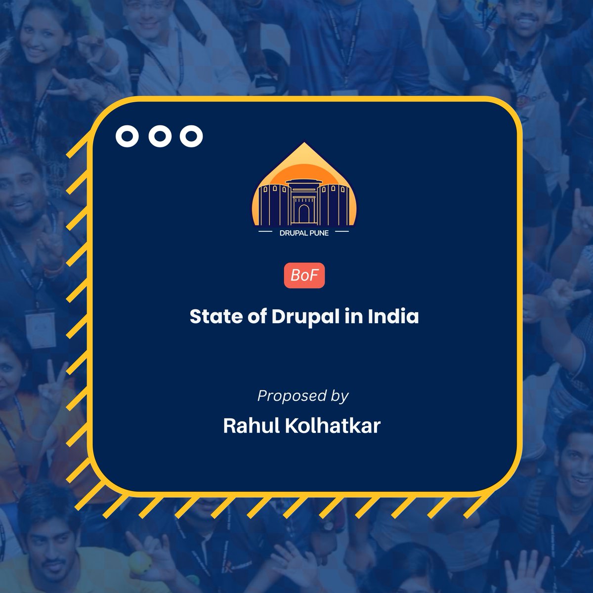 Drupal Pune tweet media