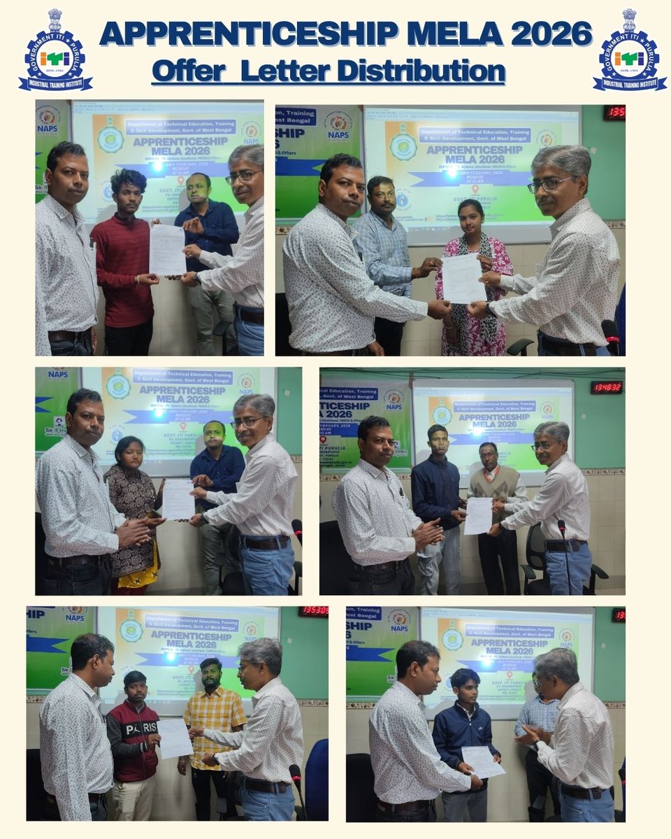 GOVT. ITI PURULIA tweet media