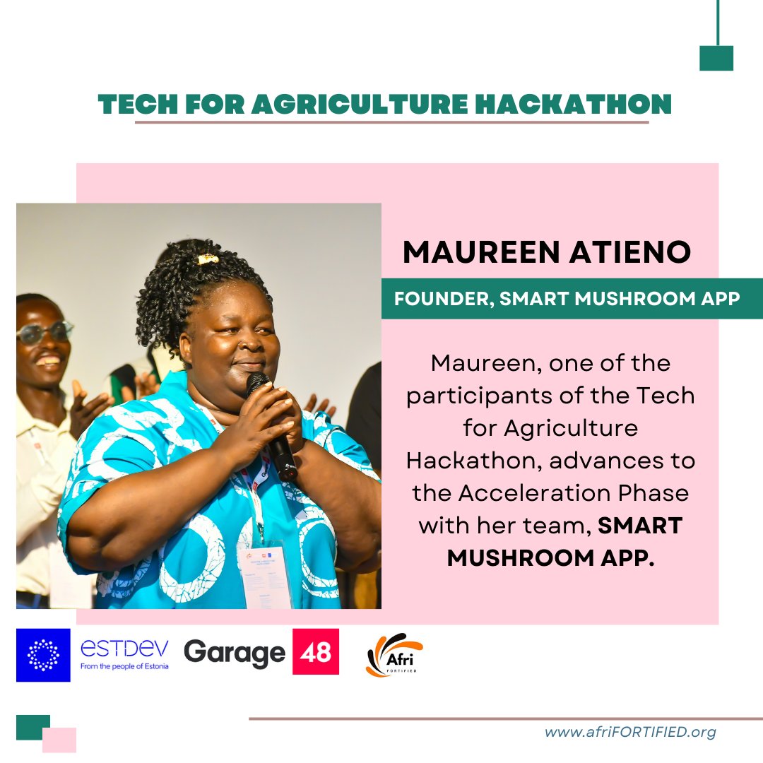 "What stood out most for us during the Tech for Agriculture Hackathon was the consistency of the judges and #mentors. The check-in sessions led by Joao Rei kept us focused, playing a big role in Smart Mushroom emerging victorious."- Maureen Atieno