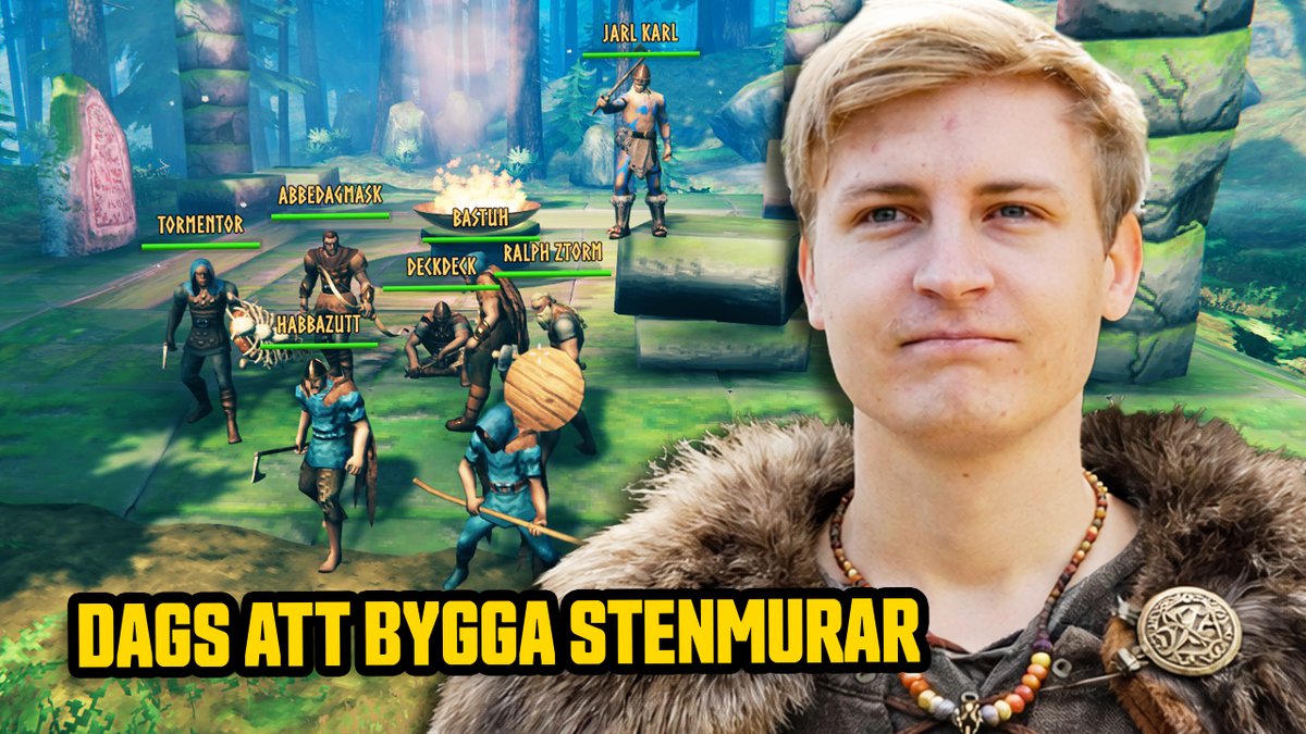 Tjuvstarta helgen med oss mellan kl 12-15! Vi myser vidare i Valheim tillsammans med Karl och Tor

Vi ses klockan 12.00
youtube.com/argaskanskaman…
twitch.tv/argaskanskaman