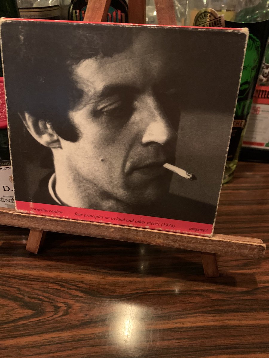 2026.02.13 scivias open.
cornelius cardew 
『four principles on ireland and other pieces 1974』
スキヴィアス今日はイギリスの音楽家コーネリアス・カーデューの作品からオープンです。