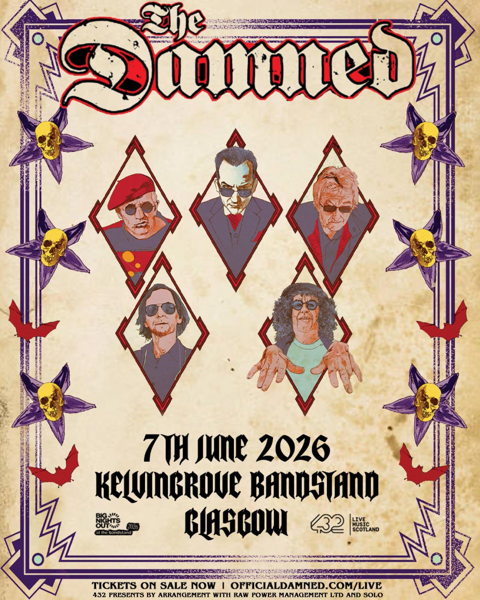 The Damned tweet media