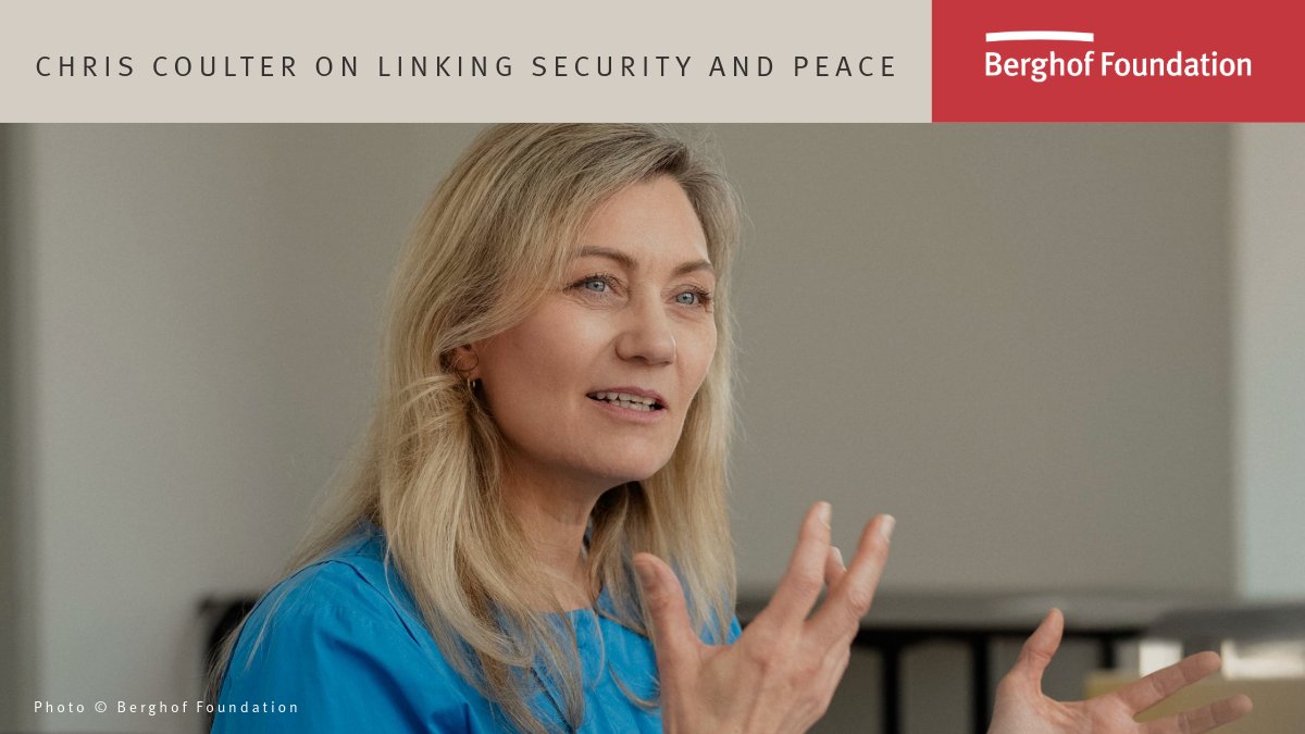 BerghofFnd's tweet image. "Mediation is often slow, painstaking &amp;amp; largely invisible...But it is precisely that careful work that makes agreements durable."

Our Chris Coulter examines how the decline of funding for #peacebuilding &amp;amp; mediation is undermining long-term security.
👉: berghof-foundation.org/news/we-are-de…