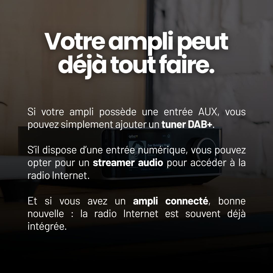 📻 Journée Mondiale de la Radio

FM, DAB+, radio Internet…
Trois technologies, une même passion : le son.

Peu importe votre installation, il existe une solution pour écouter vos stations préférées.

Et vous, vous l’écoutez comment ?🎶

#radio #journéemondialedelaradio