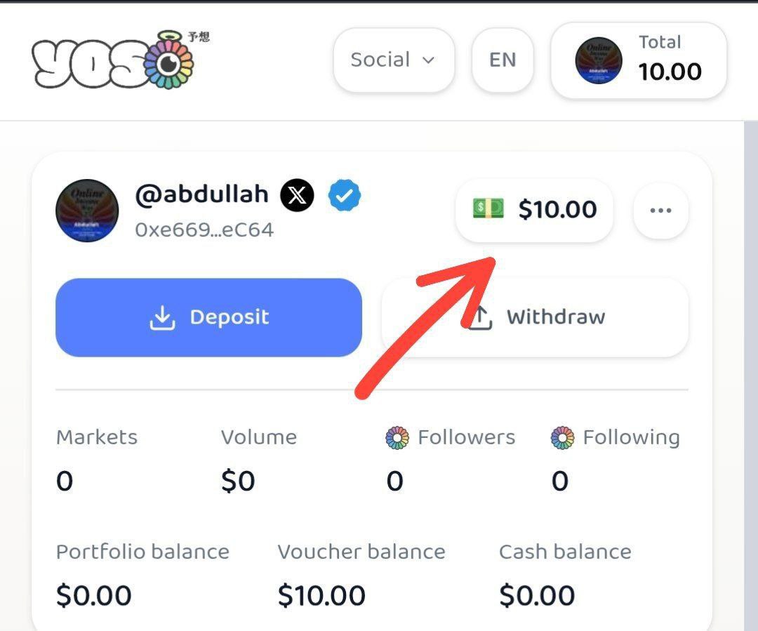 YOSO x Online Income Way 21 Collaboration ~ Again New Access Code Giveaway🔥🔥

Again I Got 10 invite codes straight from the <a href="/yososocial/">Yoso 👁️ - Social Prediction</a> team (These will be given to our community)❤️‍🔥

📹📹Must Watch Tutorial —
youtu.be/A-YwyGEliUQ
youtu.be/A-YwyGEliUQ

"Full Details About