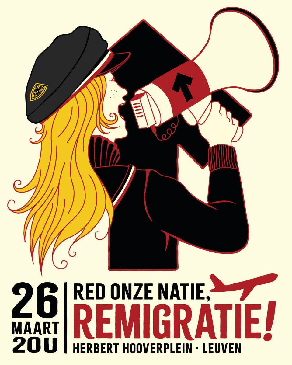 Nieuwe dag, nieuwe Vlaamse slachtoffers van massamigratie. Tijd om op straat te komen voor remigratie. 

RED ONZE NATIE, REMIGRATIE!

HERBERT HOOVERPLEIN - LEUVEN - 20 UUR