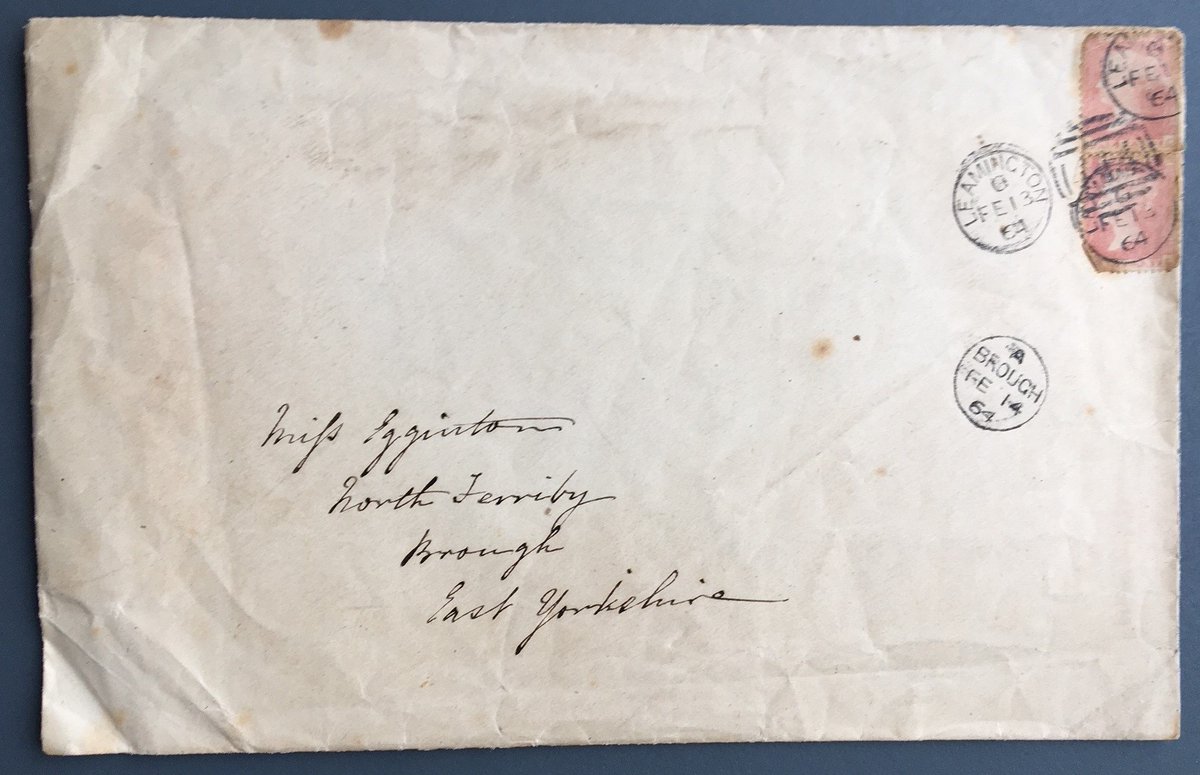 nyccarchives's tweet photo. A #Valentine card from Miss Egginton's #secret admirer in February 1864! The heart reads: 'Sincerely and affectionately yours', and inside is written: 'the unfortunate man in the top summerhouse' - who was he we wonder? #EYASecrets #ValentinesDay @explorearchives ❤️[Z.1154] https://t.co/y8nnuLT8yk