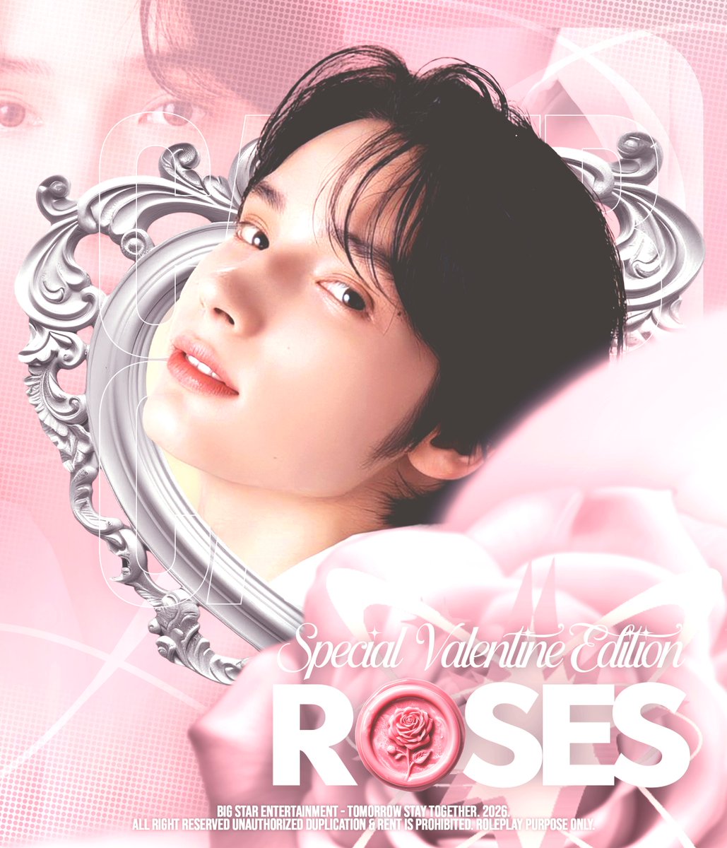 ㅤ

ㅤㅤㅤTOMORROW STAY TOGETHER
— Digital Single: 𝘚𝘱𝘦𝘤𝘪𝘢𝘭 𝘝𝘢𝘭𝘦𝘯𝘵𝘪𝘯𝘦 𝘌𝘥𝘪𝘵𝘪𝘰𝘯 —

ㅤㅤㅤㅤㅤㅤㅤㅤ ꫂ ၴႅၴ  ℛ𝑶𝑺𝑬𝑺   ꫂ ၴႅၴ 
ㅤ
ㅤㅤㅤㅤㅤㅤ ㅤ⊹ ࣪ ˖ #CALEB ₊ ⊹
ㅤㅤㅤㅤㅤㅤㅤ  Feb 14th, 2026

ㅤ